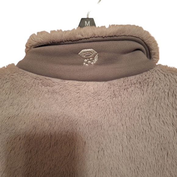 Mountain Hardwear Monkey Fleece Jacket Women’s S/P Fuzzy Polartec Gray Gorpcore - Picture 3 of 6